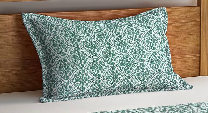 Hunter Bedcover (Green, Single Size) by Urban Ladder - Cross View Design 1 - 382478