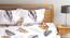 Jake Bedsheet Set (White, King Size) by Urban Ladder - Front View Design 1 - 382555
