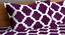 Jimmy Bedcover (Purple, King Size) by Urban Ladder - Cross View Design 1 - 382567