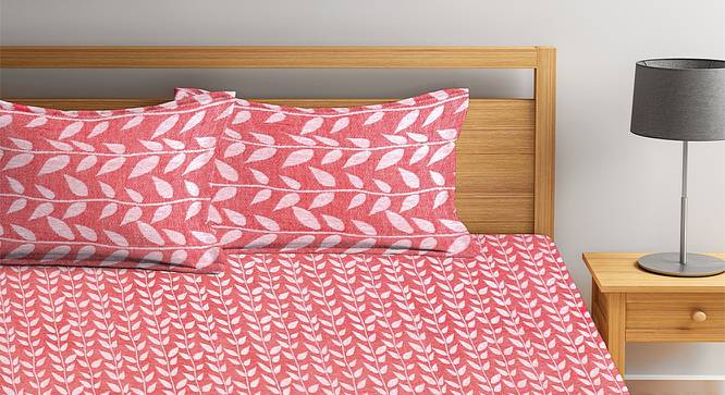 Lexie Bedcover (Red, King Size) by Urban Ladder - Front View Design 1 - 382718