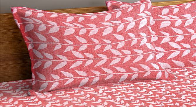 Lexie Bedcover (Red, King Size) by Urban Ladder - Cross View Design 1 - 382727