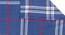 Lorena Door Curtains (Blue, 210 x 120 cm  (83" x 47") Curtain Size) by Urban Ladder - Design 1 Close View - 382786
