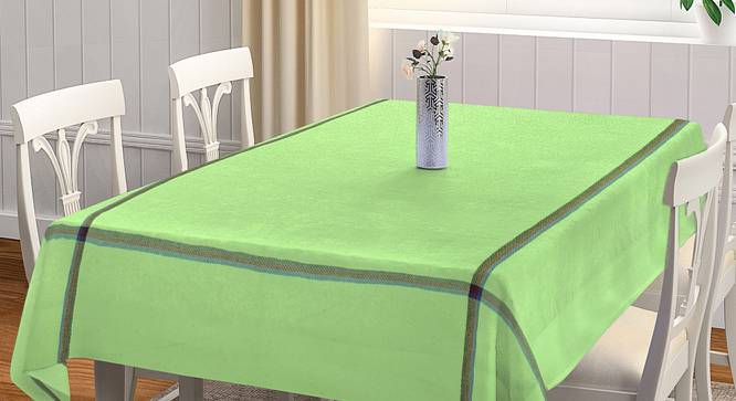 Minnie Table Cover (150 x 150 cm  (60" x 60") Size, Light Green) by Urban Ladder - Front View Design 1 - 382843