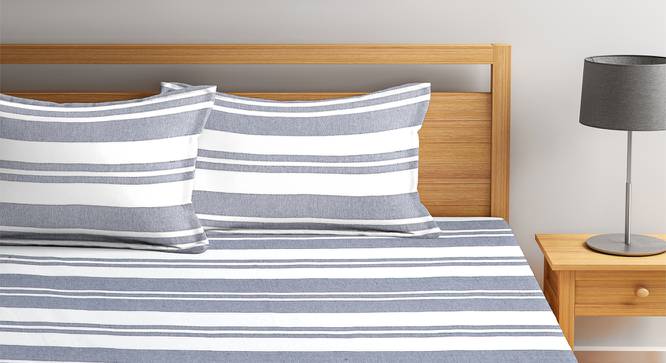 Mikayla Bedcover (Grey, King Size) by Urban Ladder - Front View Design 1 - 382847