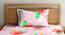 Noah Bedsheet Set (Pink, Single Size) by Urban Ladder - Front View Design 1 - 382889