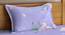 Olivia Bedsheet Set (Purple, Single Size) by Urban Ladder - Cross View Design 1 - 382899