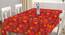 Polly Table Cover (Red, 150 x 230 cm  (60" x 90") Size) by Urban Ladder - Front View Design 1 - 382983
