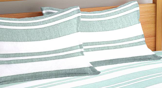 Ralph Bedcover (Green, King Size) by Urban Ladder - Cross View Design 1 - 383040