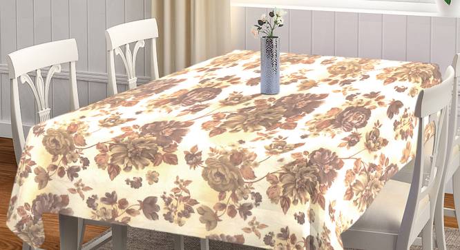 Shailyn Table Cover (182 x 132 cm  (72" x 52") Size) by Urban Ladder - Front View Design 1 - 383069