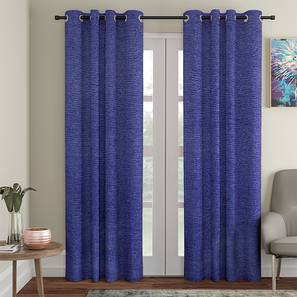 Sheldon door curtains set of 2 blue lp