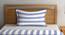 Zoey Bedcover (Blue, Single Size) by Urban Ladder - Front View Design 1 - 383292