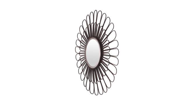 Edwin Wall Mirror (Round Mirror Shape, Simple Configuration, Antique Copper) by Urban Ladder - Cross View Design 1 - 383351