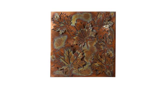 Kenneth Wall Decor (Brown & Gold) by Urban Ladder - Front View Design 1 - 383427