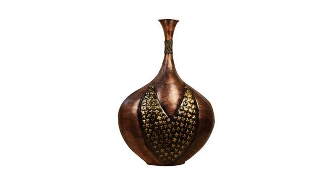 Quentin Vase (Antique Copper) by Urban Ladder - Front View Design 1 - 383536