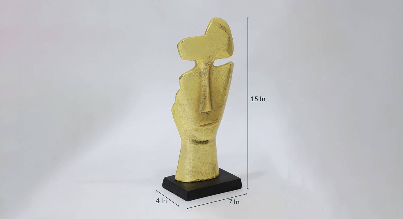 Rhea figurine  golden 6