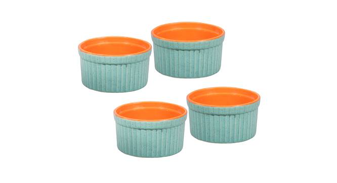 Birch Dessert Bowls (Green) by Urban Ladder - Front View Design 1 - 383649