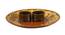 Eilon Platter with Attached Bowl (Brown) by Urban Ladder - Front View Design 1 - 383701