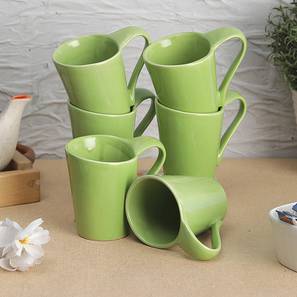 Hazal cups set of 6 green lp