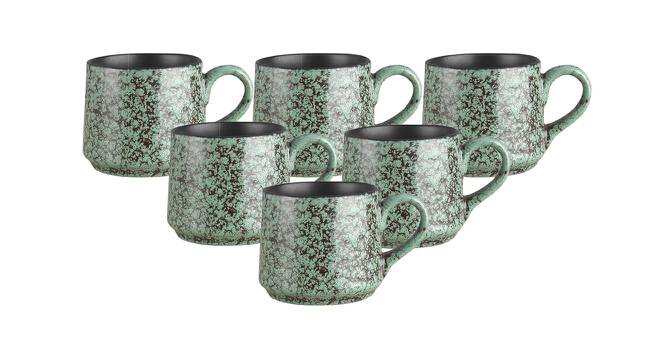 Karri Cups (Green) by Urban Ladder - Design 1 Side View - 383774