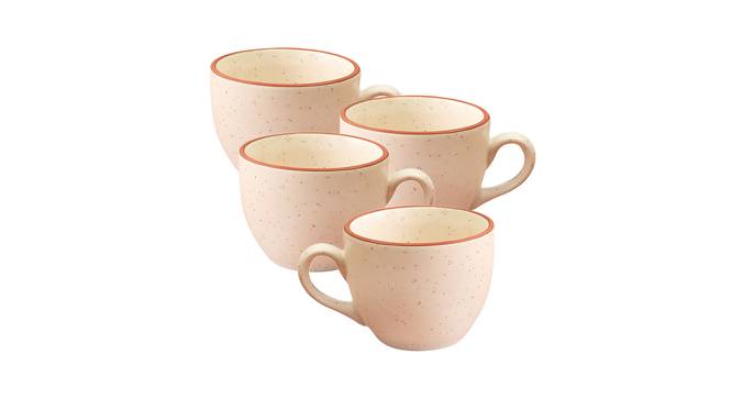 Liko Cups Set of 4 (White) by Urban Ladder - Design 1 Side View - 383853