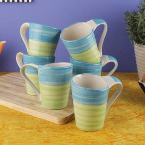 Vareesha Design Park Mugs Set of 6 (Green)