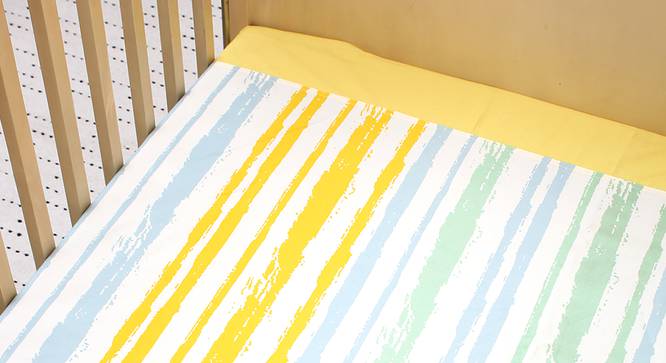 Tortoise Bedsheet - Set of 2 (Kids Size) by Urban Ladder - Design 1 Half View - 384087