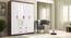 Miller 4 Door Wardrobe (Two-Tone Finish, 2 Drawer Configuration, With Mirror, With Lock) by Urban Ladder - Full View Design 1 - 384211