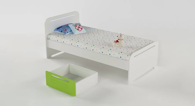 Simply Perfect Storage Bed (Matte Finish) by Urban Ladder - Design 1 Half View - 384252