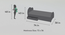 Cloud Tails Storage Bed (Matte Finish) by Urban Ladder - Design 1 Dimension - 384281