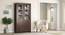 Theodore Two Glass Door Display Cabinet (Dark Wenge Finish) by Urban Ladder - Full View Design 1 - 384290
