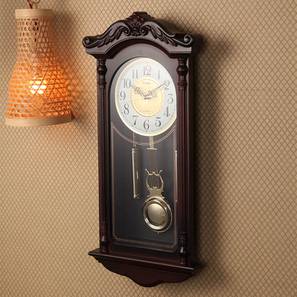 Pendulum Wall Clock Design Charley Wall Clock (Brown)