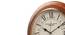 Mia Wall Clock (Brown) by Urban Ladder - Design 1 Side View - 384373