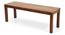 Capra Bench (Teak Finish) by Urban Ladder - Cross View Top View Design 1 - 