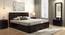 Astoria Storage Bed (Mahogany Finish, King Size) by Urban Ladder - Full View Design 1 - 384739