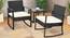 Colt Patio Set (Black, smooth Finish) by Urban Ladder - Cross View Design 1 - 384892