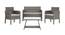 Harmony Patio Set (Grey, smooth Finish) by Urban Ladder - Cross View Design 1 - 384893