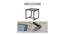 Iris Patio Set (Ash Grey, smooth Finish) by Urban Ladder - Design 1 Side View - 384909