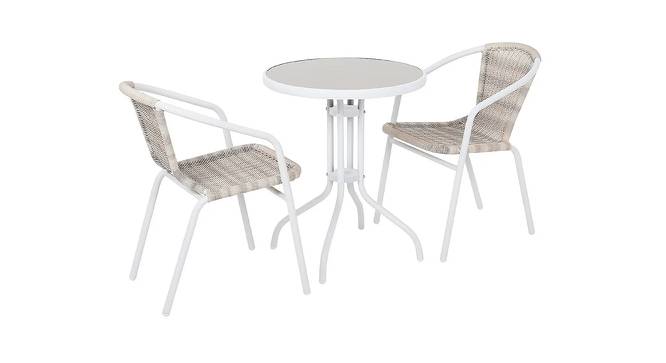 Sage Patio Set (smooth Finish, Abbuca Wood) by Urban Ladder - Cross View Design 1 - 384931
