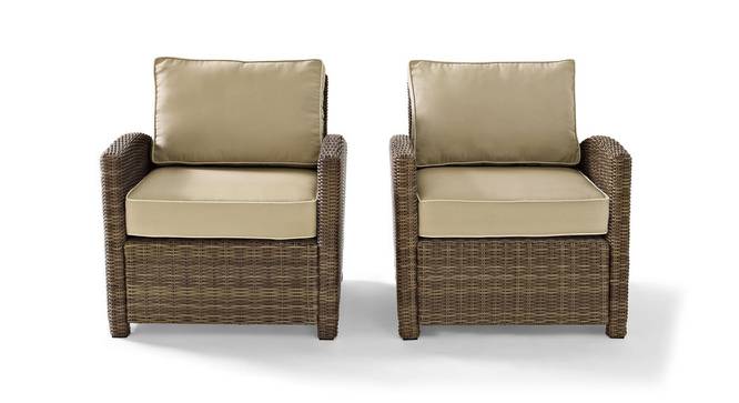 Linden Patio Set (smooth Finish, German Abbuca Wood) by Urban Ladder - Cross View Design 1 - 384936