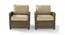 Linden Patio Set (smooth Finish, German Abbuca Wood) by Urban Ladder - Cross View Design 1 - 384936