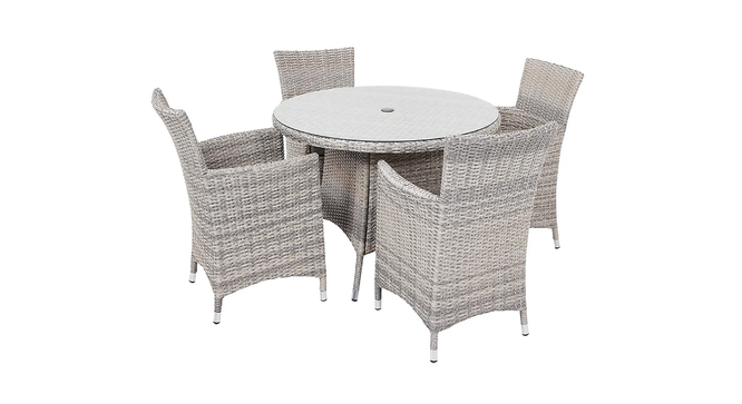 Wren Patio Set (smooth Finish, Grey German) by Urban Ladder - Cross View Design 1 - 384938