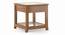 Fujiwara Bedside Table (Amber Walnut Finish) by Urban Ladder - Cross View Half View Design 1 - 384966