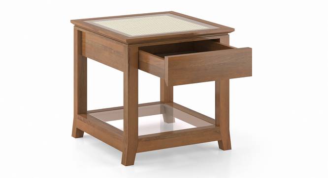 Fujiwara Bedside Table (Amber Walnut Finish) by Urban Ladder - Storage Image Design 1 - 384967