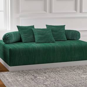Diwan Sets In Hyderabad Design Green TC Cotton Diwan Set - Set of