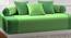 Geoffrey Diwan Set (Green) by Urban Ladder - Front View Design 1 - 385024