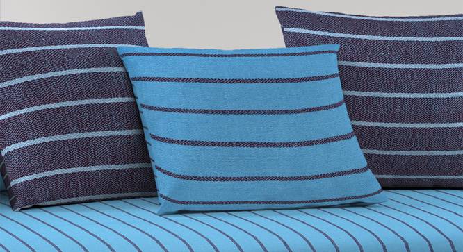 Jena Diwan Set (Blue) by Urban Ladder - Cross View Design 1 - 385032