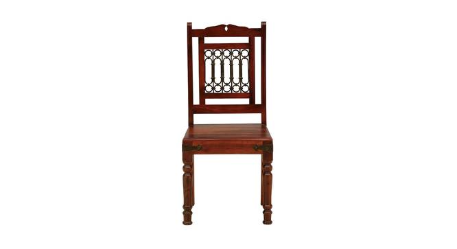 Zoya Dining Chair (HONEY, Semi Gloss Finish) by Urban Ladder - Cross View Design 1 - 385229