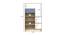Sofia Shoe Rack (Matte Finish, Hibiscus White & English Walnut) by Urban Ladder - Image 1 Design 1 - 385368