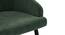 Michelle Accent Chair (Antique Brass Finish, Emerald Green Velvet) by Urban Ladder - Zoomed Image Design 1 - 385385