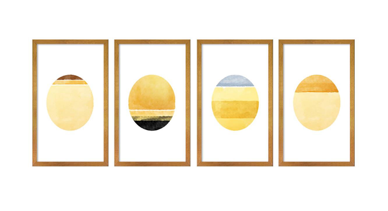 White Canvas Wall Art Urban Ladder